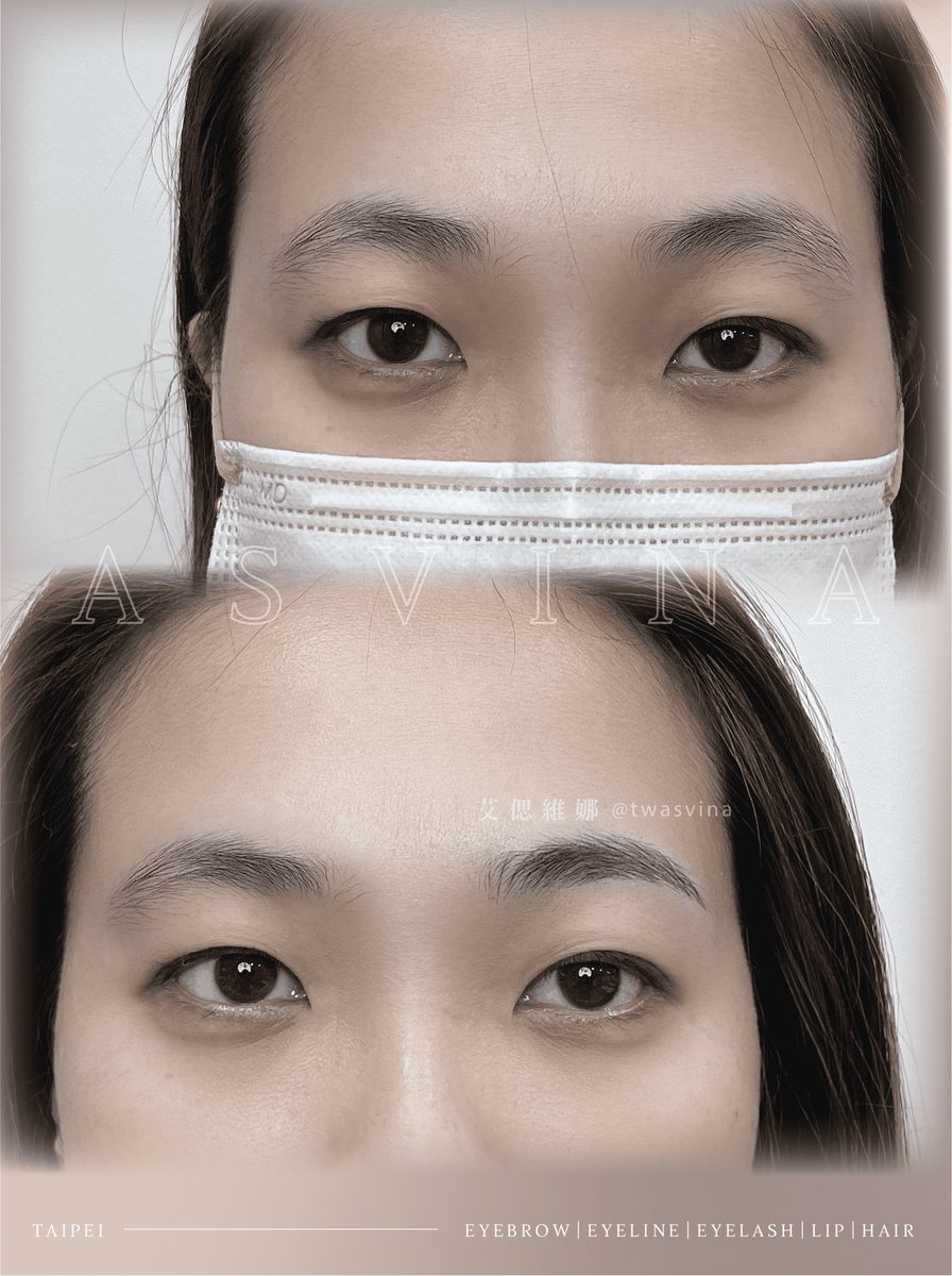 上班族・自然淡眉案例